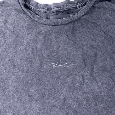 Signature Vintage Black Designer T-Shirt T-shirt GhostCircus Apparel Vintage Black S