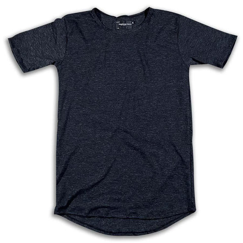 Comfy-X Raw Collar Premium Scoop Bottom Unisex Tee Scoop T-shirt GhostCircus Apparel