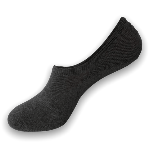 Dark Grey Invisible | No Show Socks | New Release! Socks GhostCircus Apparel 