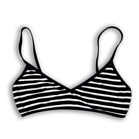 Mess USA - Stripe Bralette Bralette GhostCircus Apparel S
