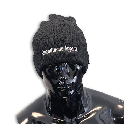 Shylock Distressed Beanie beanie GhostCircus Apparel 