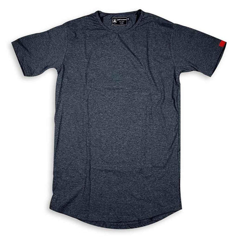 Comfy-X Premium Scoop Bottom Charcoal T-shirt Scoop T-shirt GhostCircus Apparel 
