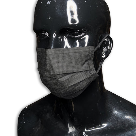 Black Disposable Civil Face Mask (3X , 5X , 10X) - New Release Disposable Face Mask GhostCircus Apparel