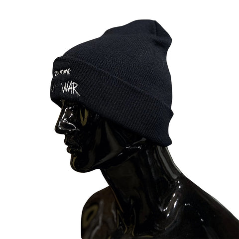 'It's My War' - Frank Zummo Black Beanie beanie GhostCircus Apparel