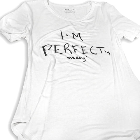 Mess USA - "I'm Perfectly Messy!" - Tee MESS USA T GhostCircus Apparel