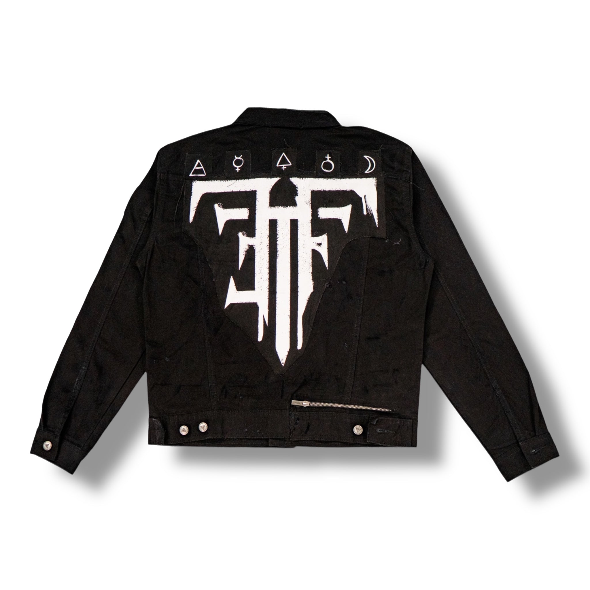 Escape The Circus - Distressed Denim Jacket