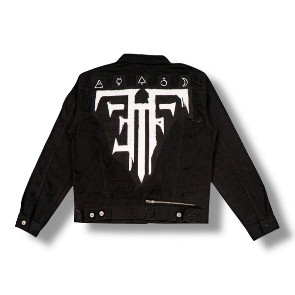 Escape The Circus - Distressed Denim Jacket