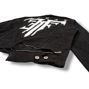 Escape The Circus - Distressed Denim Jacket