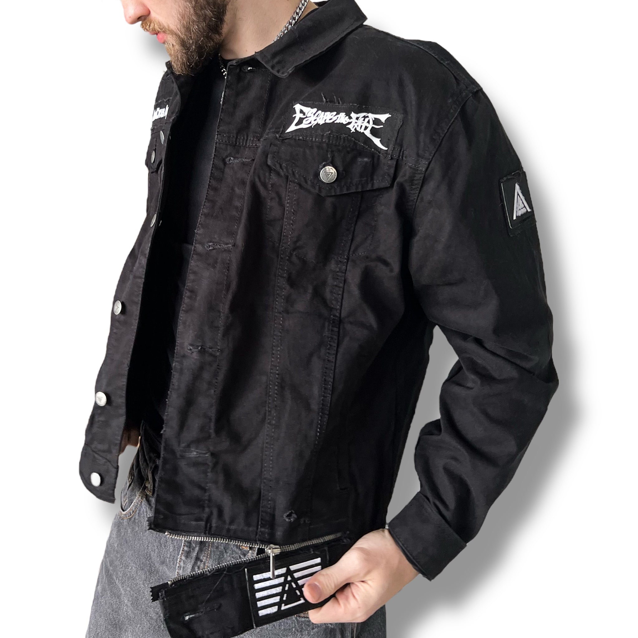 ジャケット・アウター RULE THE FATE denim jacket SIZE 1 FrontLayFlat_grande.jpg?v=