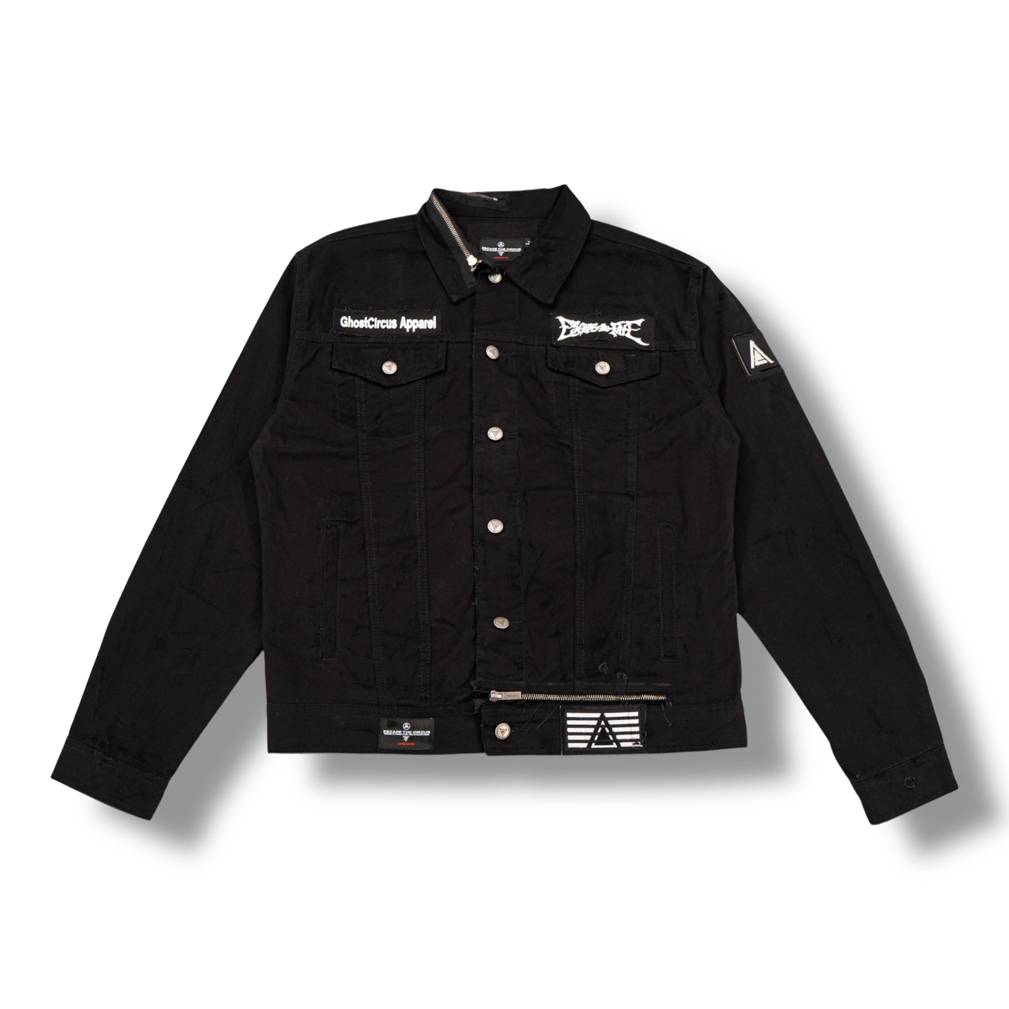 Escape The Circus - Distressed Denim Jacket
