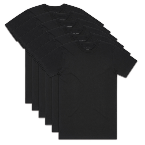 GC Black Basics T-Shirts (6) Pack