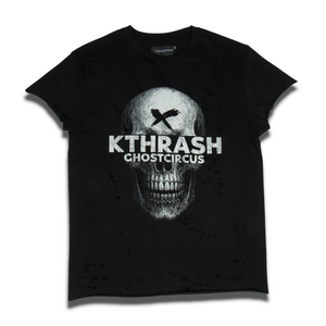 KTHRASH [MGK, Jelly Roll, Gwen Stefani] x GhostCircus Collab Distressed Tee
