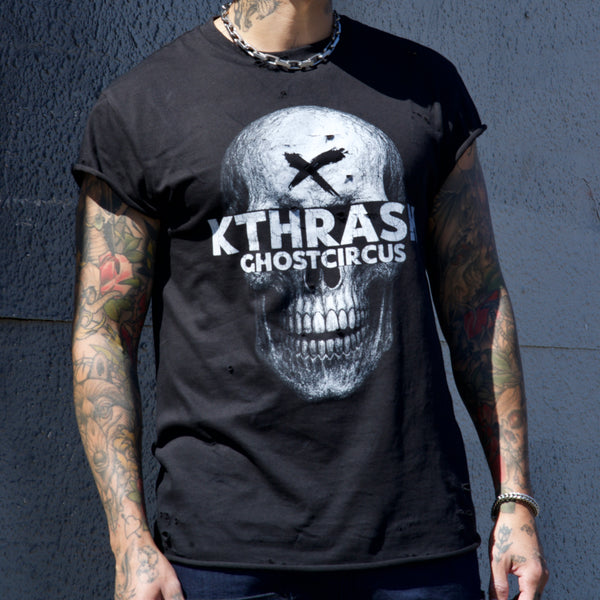 KTHRASH [MGK, Jelly Roll, Gwen Stefani] x GhostCircus Collab Distressed Tee