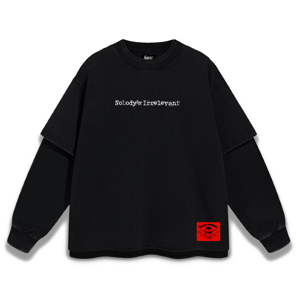 Rikki Rockett [Of Poison] x GhostCircus Double Long Sleeve Collab Tee