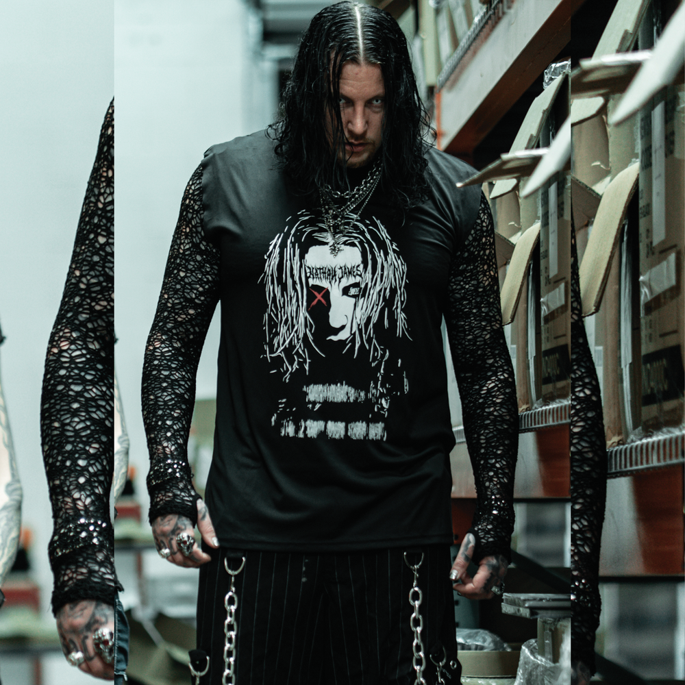 Nathan James x GhostCircus Collab Sleeveless Gym Tank