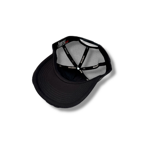GC [x10] Strong Distressed Foam Puff Trucker BLK