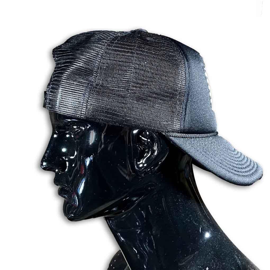 GC 2020 BLK Foam Cap Caps GhostCircus Apparel 