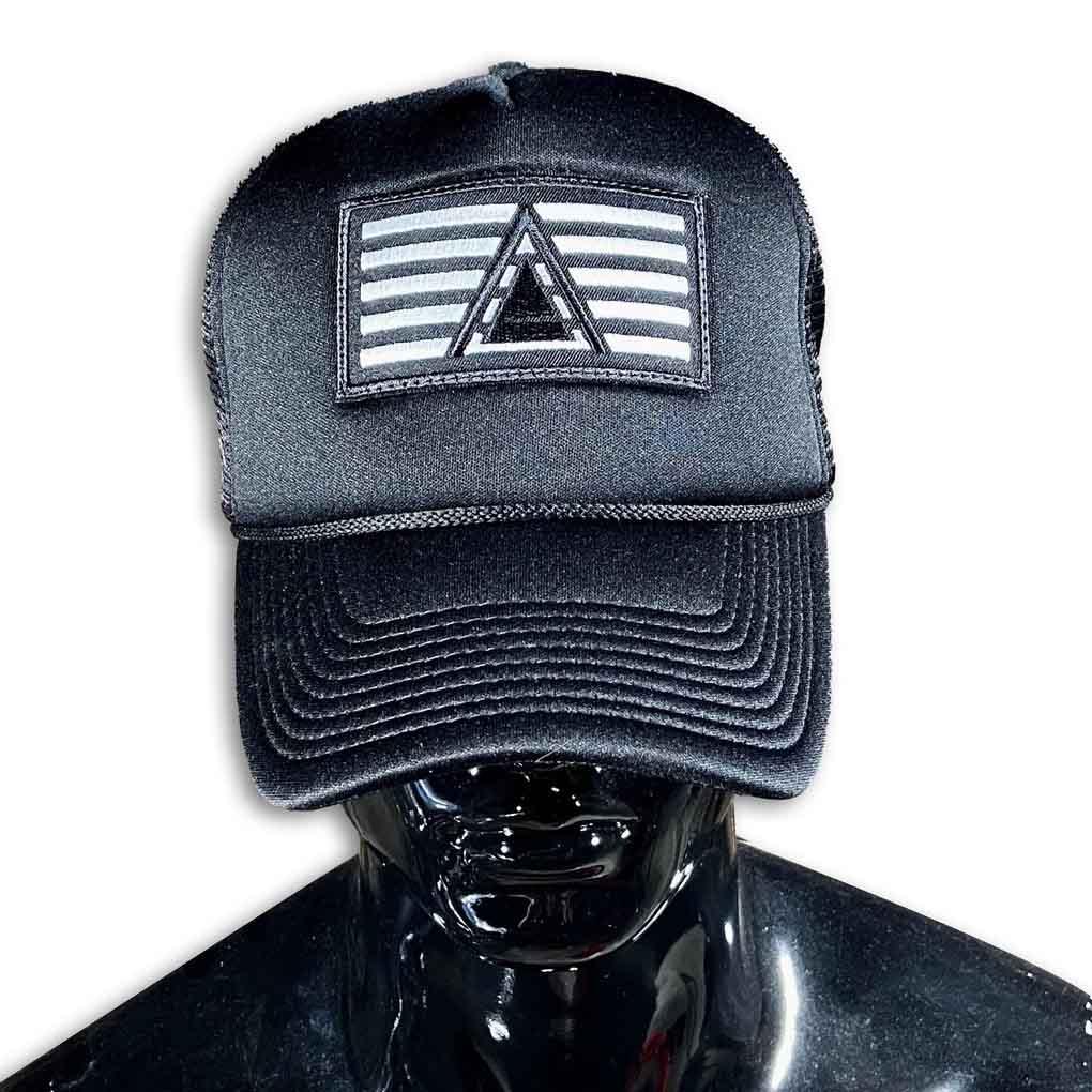 GC 2020 BLK Foam Cap Caps GhostCircus Apparel 