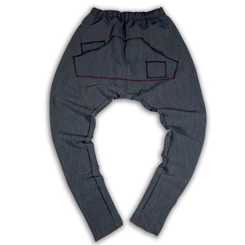 Charcoal Grey Post Luxury Joggers Limited Edition Joggers GhostCircus Apparel Charcoal Grey S/M 