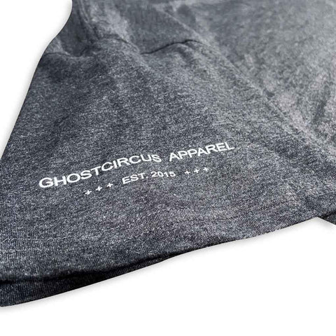 Est Ultra Comfy Scoop Bottom Charcoal Grey Tee Scoop T-shirt GhostCircus Apparel 