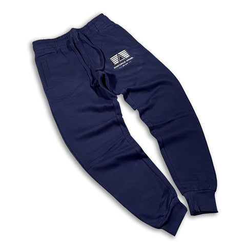 GC5 Premium Deep Navy Blue OG Joggers | New Release Joggers GhostCircus Apparel S Navy Blue 