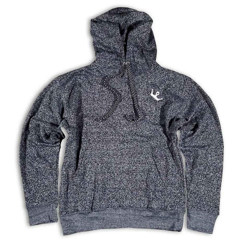 Mess USA - Premium Charcoal Heather Grey French Terry Hoodie Hoodie GhostCircus Apparel 