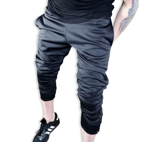 Pro Style Track Joggers with Black Stripes Joggers GhostCircus Apparel 