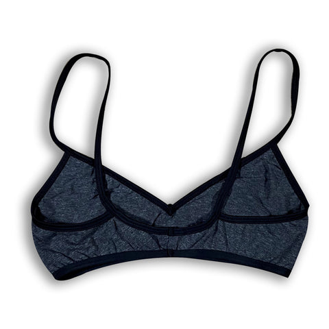 Mess USA - Charcoal Bralette Bralette GhostCircus Apparel 