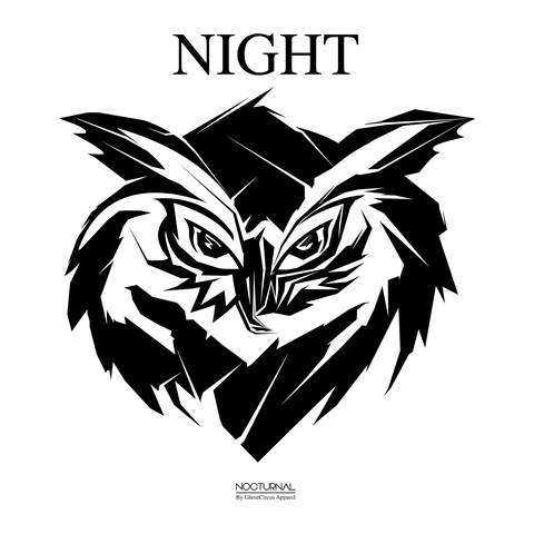 Night Owl T-Shirt T-shirt GhostCircus Apparel S 