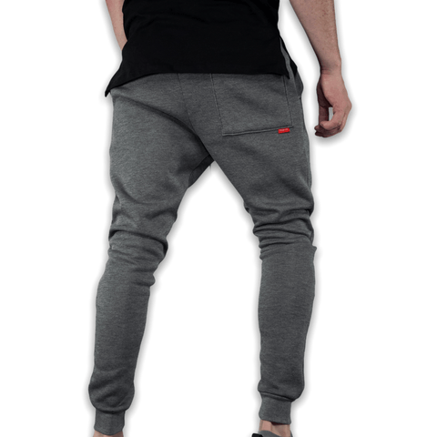 Grey GC6 Essential Joggers Joggers GhostCircus Apparel 