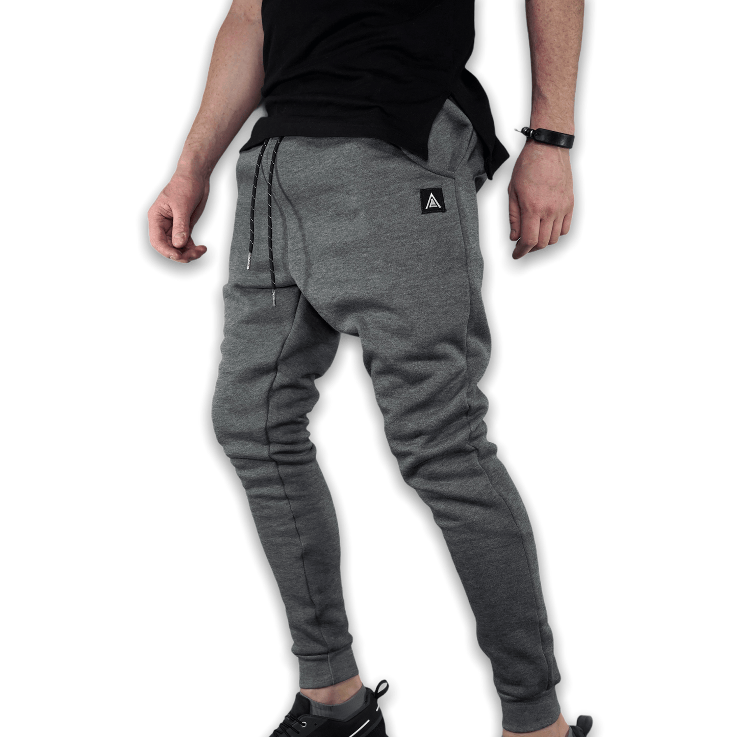 Grey GC6 Essential Joggers Joggers GhostCircus Apparel 