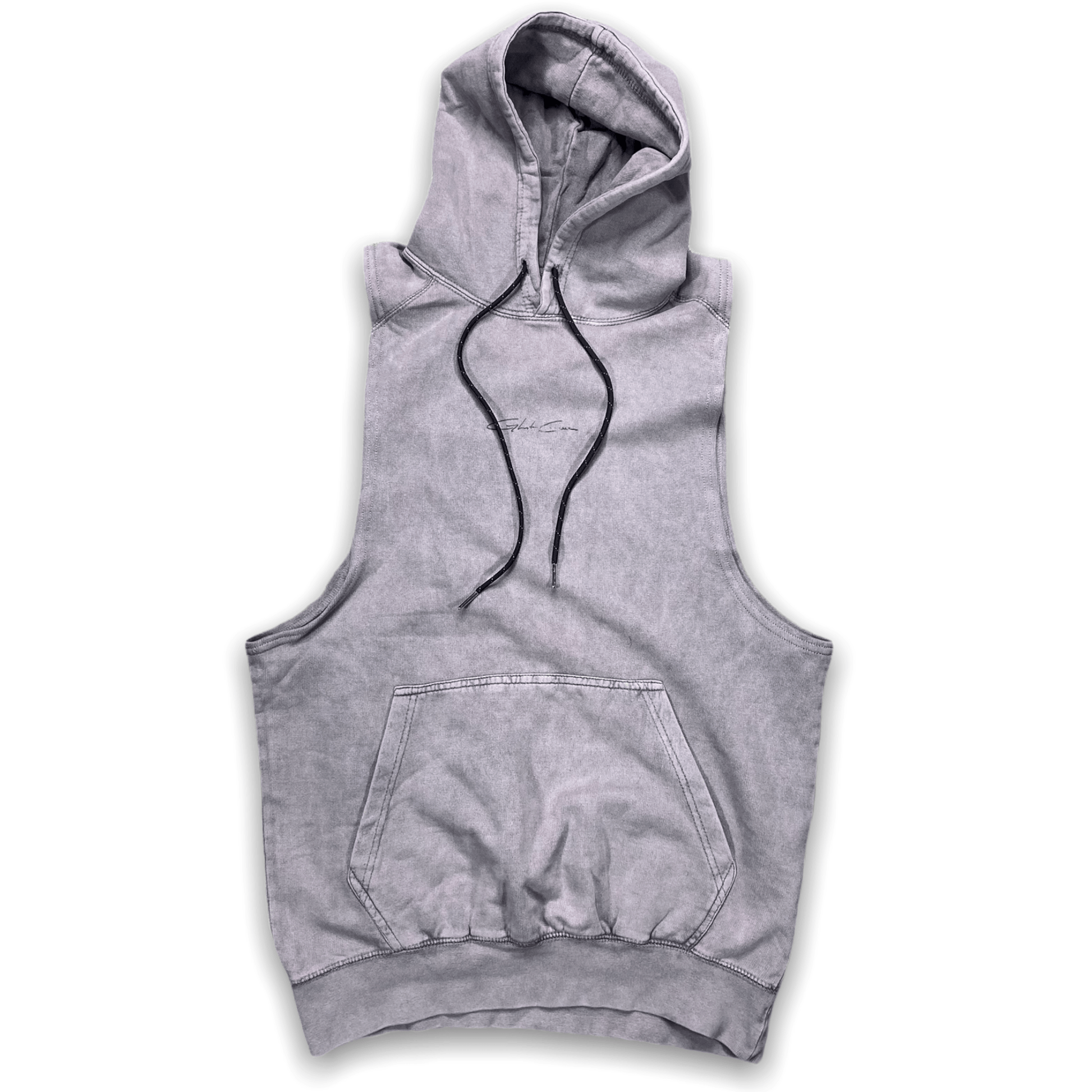 Designer sleeveless hoodie discount