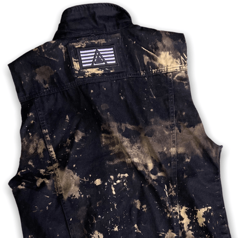 Bleach Wash Premium GC6 Vest Vest GhostCircus Apparel 