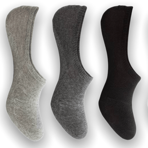 Light Grey Invisible | No Show Socks | New Release! Socks GhostCircus Apparel 