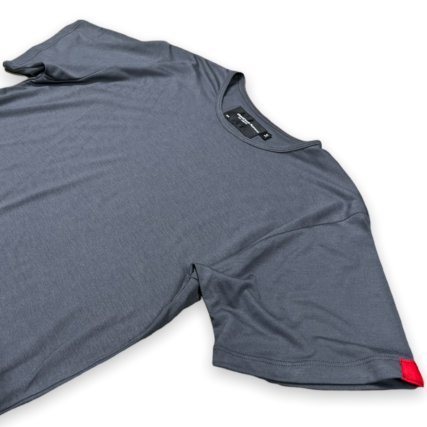 Comfy-X Premium Scoop Bottom Charcoal Grey Tee | New Release!