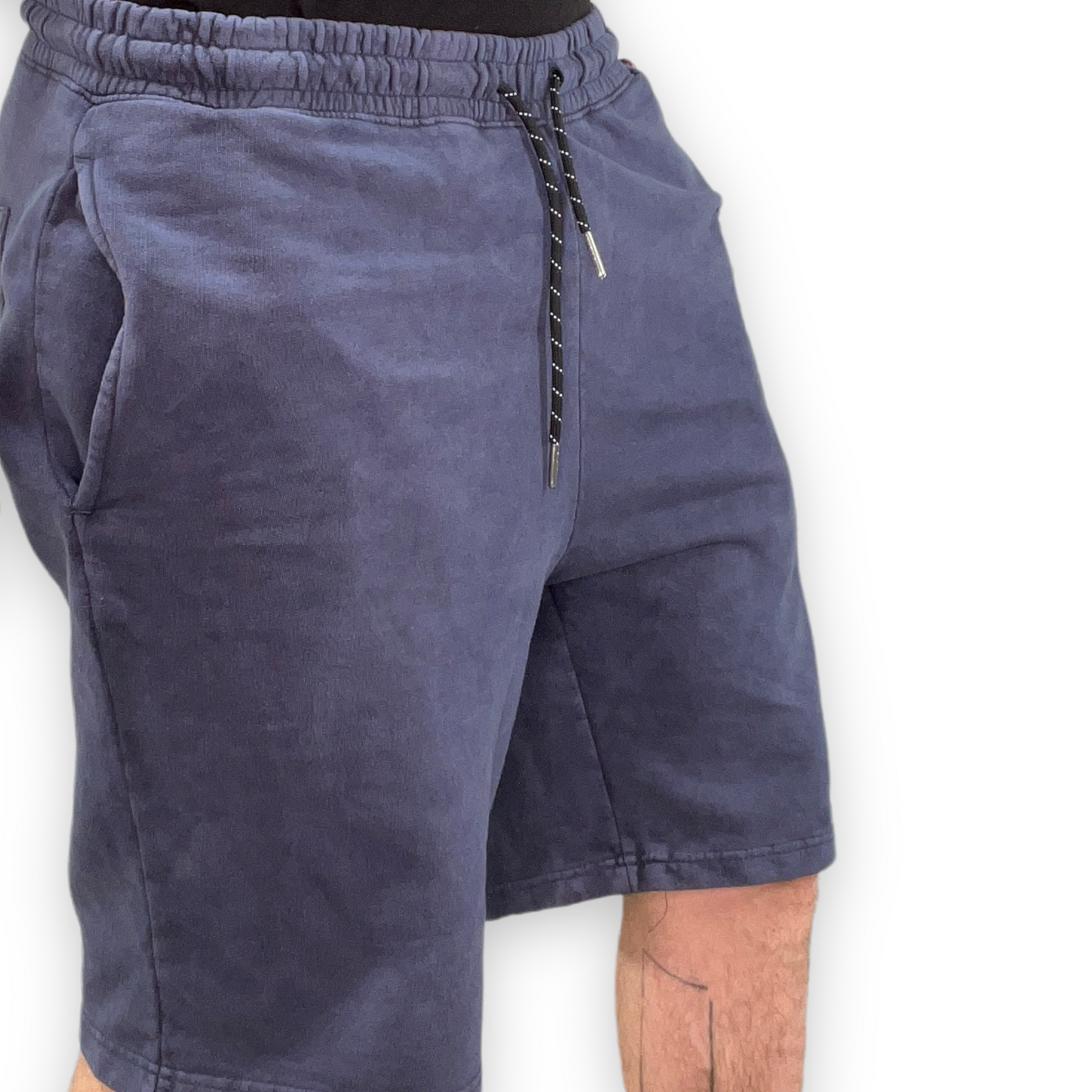 Signature Vintage Blue Designer Shorts