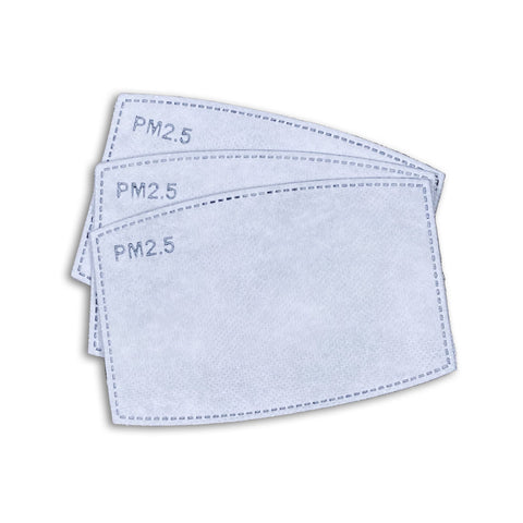 PM2.5 Filters (3x , 5x , 10x) filters GhostCircus Apparel 3 Filters 