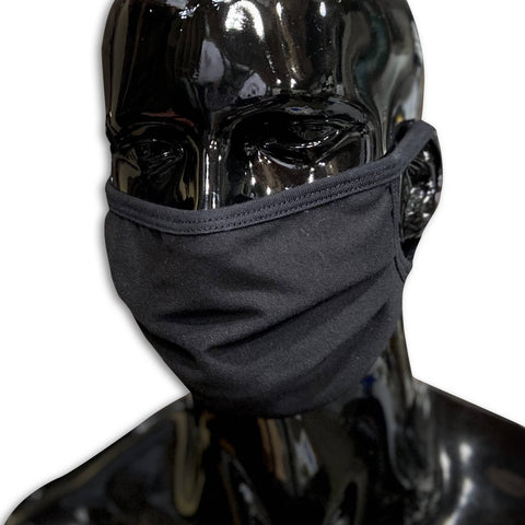Wholesale Organic Cotton Face Mask Fashion Cover GhostCircus Apparel black on black (50) GC-13 + (50) GC-102 