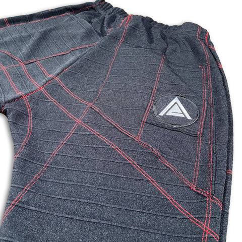 Post Luxury Drop Short with Grey Stitch - Out Now!! shorts GhostCircus Apparel 