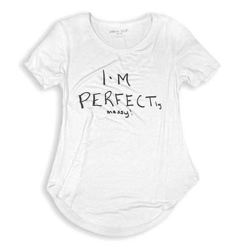 Mess USA - "I'm Perfectly Messy!" - Tee MESS USA T GhostCircus Apparel S/M 